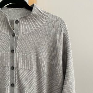 Loft - button down poncho